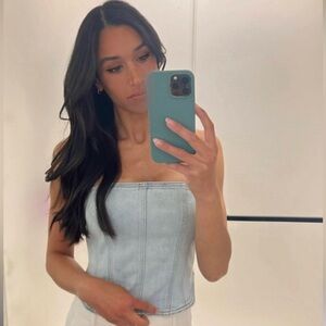 Denim Forum Bustier